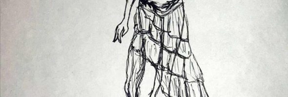 Strapless Lace and Ruffles