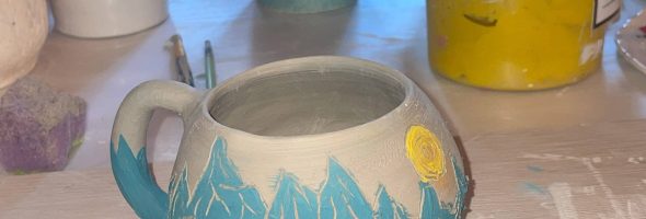 Pottery Vase – Final Glaze