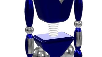 3D Fully Textured Robot Model